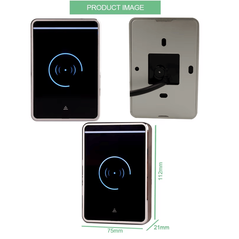 O leitor de acesso com teclado sensível ao toque J10s oferece uma interface sensível com visual moderno que aprimora a segurança e o gerenciamento de edifícios.