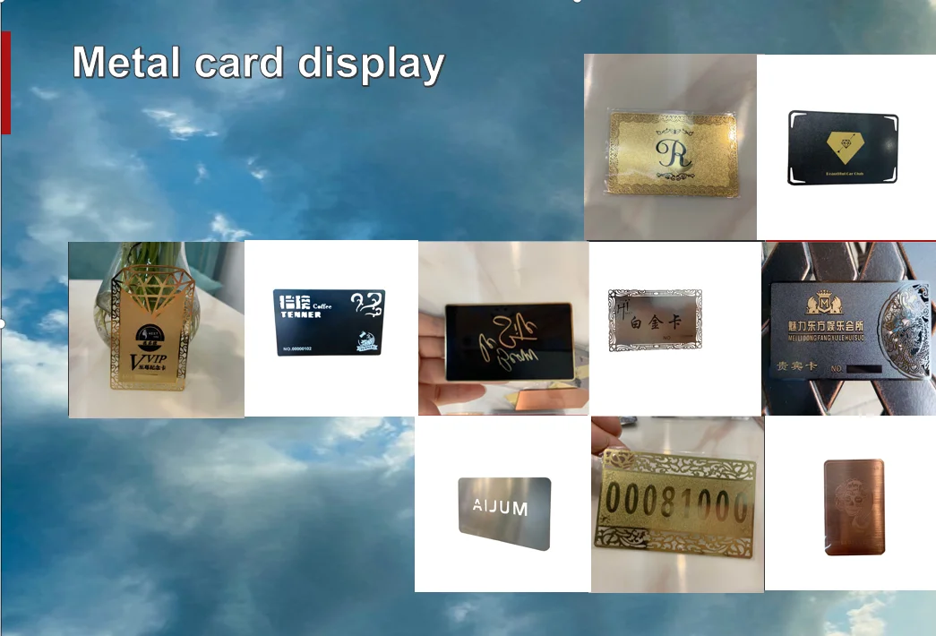 A vista da linha de produção da fábrica mostra os equipamentos especializados usados para fresar cavidades para chips em cartões de aço inoxidável.