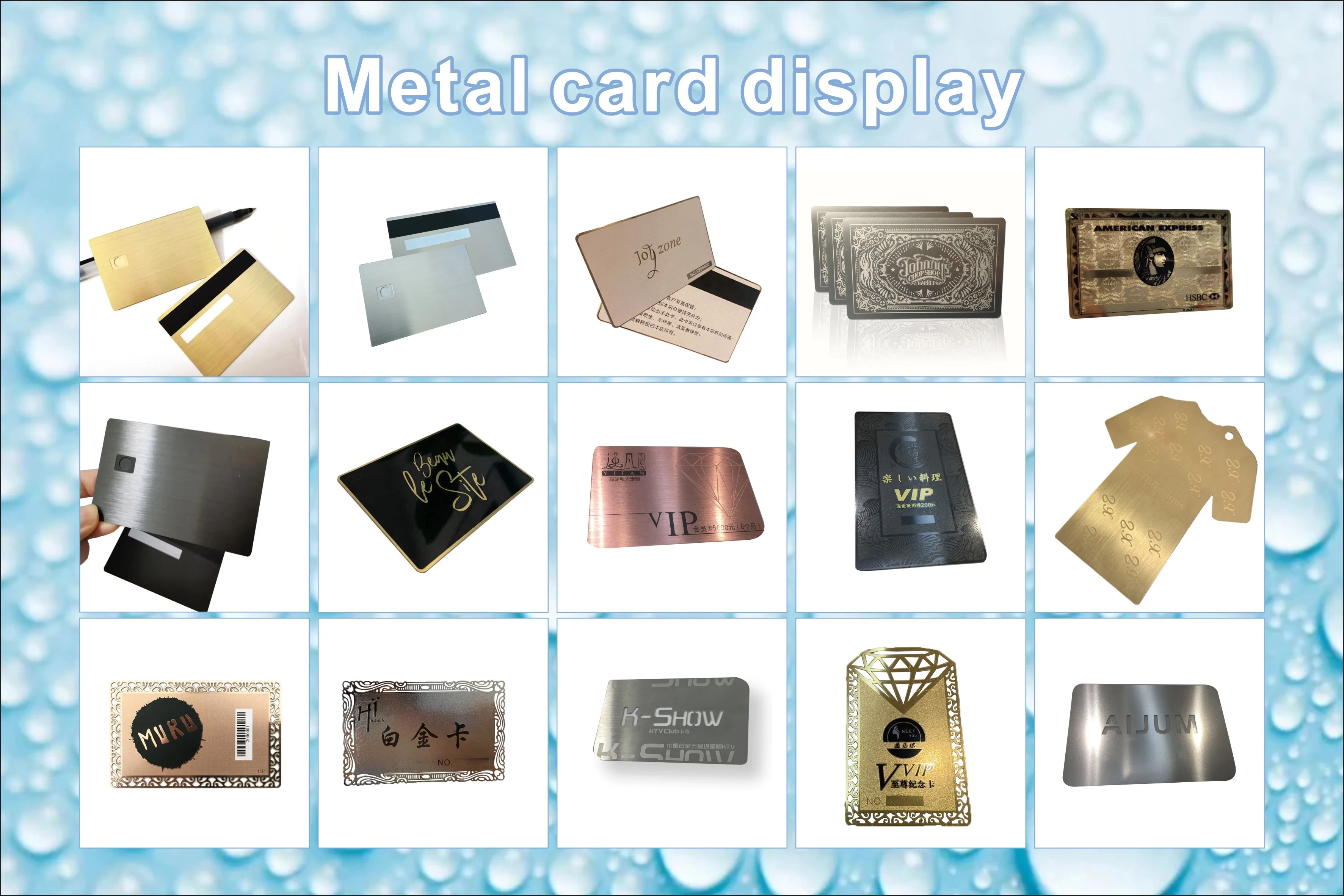 Cartões de visita metálicos minimalistas exibidos na descrição com detalhes de identidade visual e layout para aplicações de cartões de visita metálicos.
