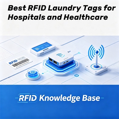 Melhores tags RFID para lavanderias hospitalares e serviços de saúde