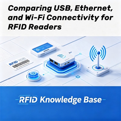 Leitores RFID com USB, Ethernet e Wi-Fi: qual conexão escolher?
