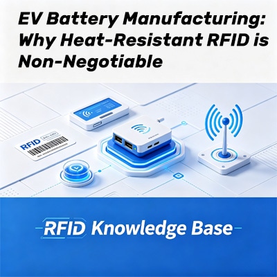 RFID resistente ao calor na fabricação de baterias EV