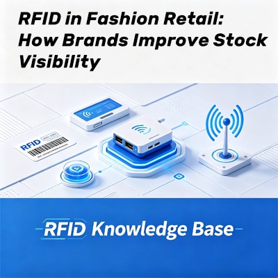 RFID no varejo de moda: como as marcas melhoram a visibilidade do estoque