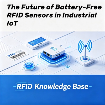 O Futuro dos Sensores RFID sem Bateria na IoT Industrial