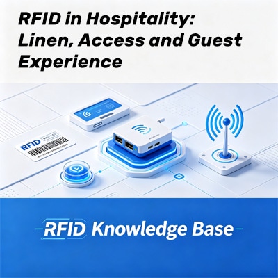 RFID na hotelaria: enxoval, acesso e experiência do hóspede