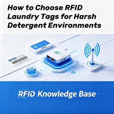 Como escolher tags RFID para lavanderia em ambientes com detergentes agressivos