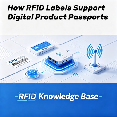 Como as etiquetas RFID apoiam passaportes digitais de produtos