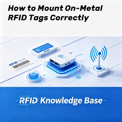 Como instalar corretamente tags RFID para metal