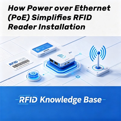 Como o Power over Ethernet (PoE) simplifica a instalação de leitores RFID