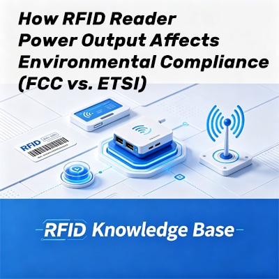 Como a potência do leitor RFID afeta a conformidade regulatória (FCC vs. ETSI)