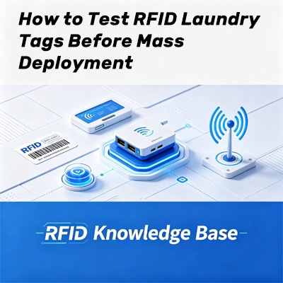 Como testar tags RFID para lavanderia antes da implantação em massa