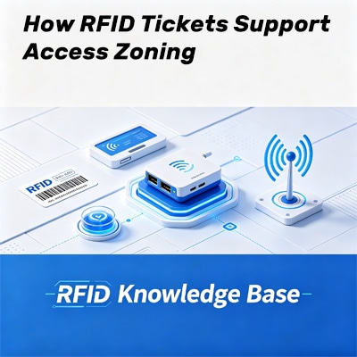 Como os ingressos RFID viabilizam o controle de acesso por zonas