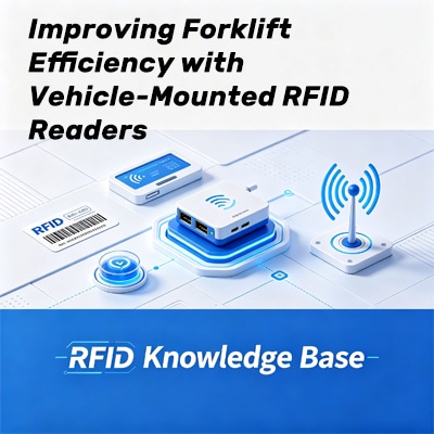 Como Melhorar a Eficiência das Empilhadeiras com Leitores RFID Embarcados