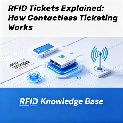 Bilhetes RFID explicados: como funciona a bilhética sem contato