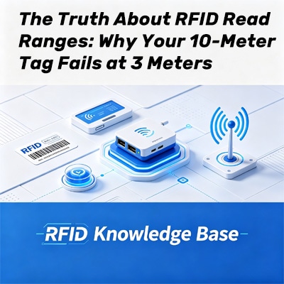 Alcance de leitura RFID: por que uma tag de 10 metros falha a 3 metros