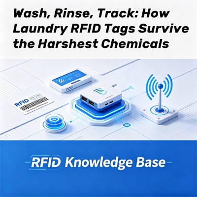 Tags RFID para lavanderia: como resistem à química mais agressiva