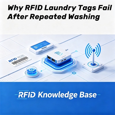Por que tags RFID para lavanderia falham após lavagens repetidas
