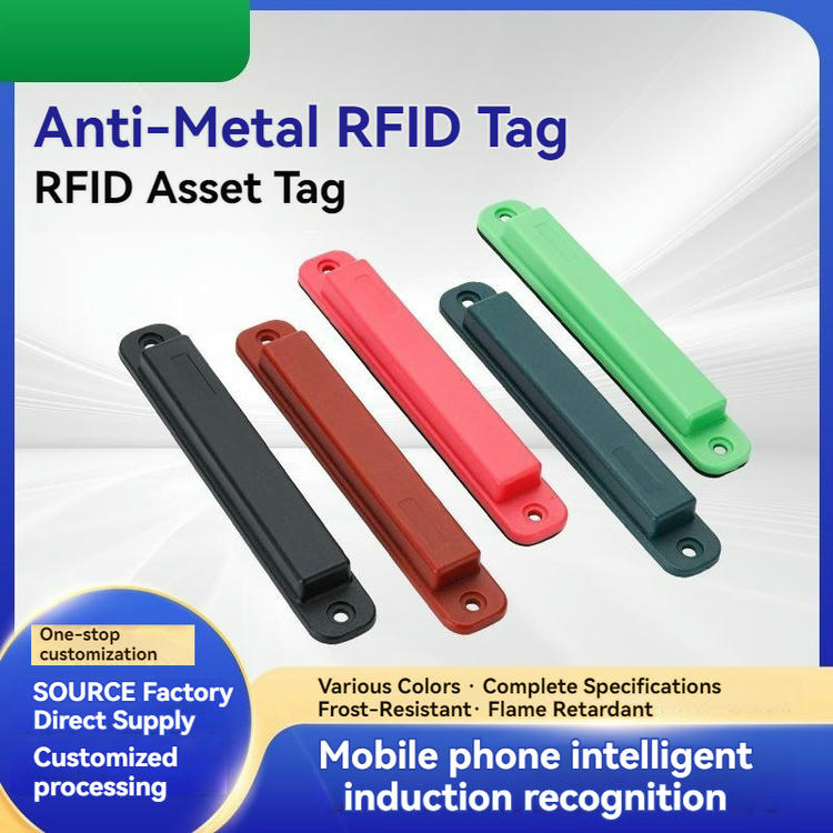 Imagem de Etiquetas RFID ABS para Metal com Parafuso com corpo metálico durável para compradores que comparam soluções de Tags RFID ABS para metal.